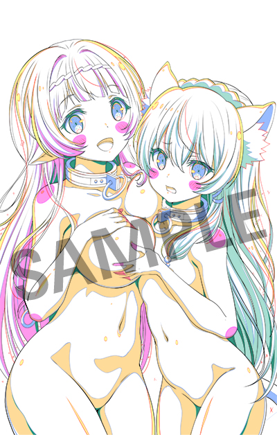 限定版3巻購入特典 描き下ろしB2タペストリー（シェラ、レム）